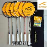 Hundred T-Rex 800 Badminton Racket Original Hundred T-Rex 800 Badminton Racket Hundred T-Rex 800 Bad