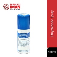 SALE ! Ubat Spray Kebas / Hilangkan Rasa Sakit Segera Ethylchloride Spray 100ML (Exp: 5/25)