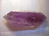 【采鑫坊】高檔紫黃水晶雙尖水晶柱(雙尖紫黃晶柱)~長77.5mm《直購品》~