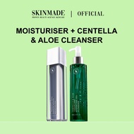 SKINMADE Barrier Protection Moisturiser (50ml) + Centella Cleanser Face Skincare (200ml)