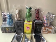 🈹全新💯% Medicom Bearbrick be@rbrick Series 36 43 44 46 47 48 - jellybean 糖果 ，綠茶果茶啫喱 ，藍海洋 ，米飯& 棉花幻彩5隻se