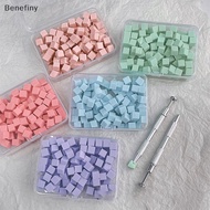 <Benefiny> 50/100Pcs Square Nail Art Sponge Set Gradient Nail Brushes Gel Polish Design Nail Sponge 
