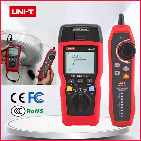 UNI-T UT685B KIT Handheld TDR Cable Tester/Network Finder Receiver Network Wiring Detection Cabling 