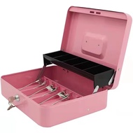 Cash Box Money Organizer Cash Box with Lock Cashier Cash Box Gcash Cash In Cash Out Lock Lunch Box