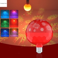 TRANQUIL HUT ขอให้โชคดี หลอดไฟสีสันสดใสสำหรับปีใหม่ พรพรพร ความสุขในบ้าน ไฟกลางคืน LED สำหรับปาร์ตี้