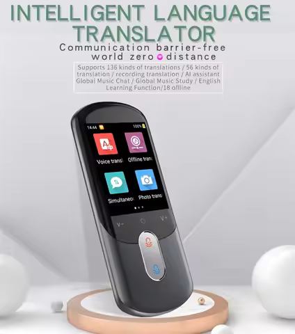 Smart Translator AI Translating Between Spanish Russian Hebrew Arabic Portuguese Korean French Germa