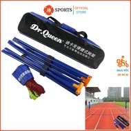 Dr.Queen DK926 Badminton Court Net Pole (6m, 5m, 4m, 3m) With Net and Carrying Bag, Badminton Net St