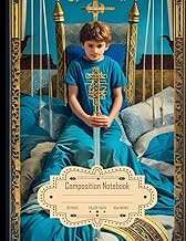 Composition Notebook College Ruled: Tarot Card- Nine of Swords with Kid Waking Up from a Nightmare, 