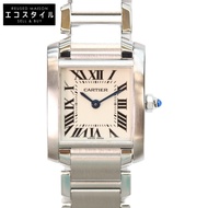 卡地亞 W51008Q3 SS Tank 法國 SM 石英錶 [二手]