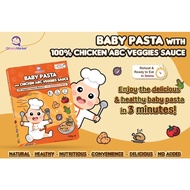 Q baby Market baby pasta with Chicken ABC Veggie Sauce