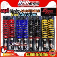 API Racing & TAIKOM Adjustable Gas Absorber 310MM 330MM 340MM 270MM EX5 DREAM WAVE 100 125 KRISS RXZ