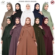 Jubah Abaya HAJAH l Baju Umrah Muslimah Ironless