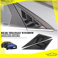 For 2021 - 2022 Hyundai Elantra CN7 Side Window Cover Elantra Rear Triangle Window Louvre Cover Prot