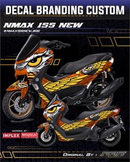 STICKER DECAL BRANDING NMAX 155 NEW FULL BODY ELANG GARUDA LAMINASI BERKUALITAS KEREN BAHAN MAXDECAL