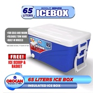 #OROCAN BRAND COOLER BOX / ICE BOX CHEST INSULATED COOLER BOX 65-LITERS & 45-LITERS / FOOD CONTAINER