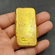 ทองคำแท่งโบราณ,ทองแดง,ปิดทอง,ทำในปีเชียนลอง,เมืองทองเล็กๆ,ที่ทับกระดาษ,Croaker สีเหลืองขนาดเล็ก,อิฐทอง,ทองคำแท่ง