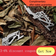 Multifunctional Portable Gadget Wrench Screw Driver and Bottle Opener Can Open Hanging Buckle Letter Opener Outdoor Gadg