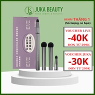 Amortals Double Concealer Brush SET (1 Brush BODY + 2 SMALL HEADS + 2 LARGE HEADS)