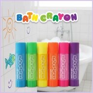 TABLIER Nora Bath Crayon 6-Color Set - Washable Kids Bath Time Drawing Art Supplies for Bathtub & Ti