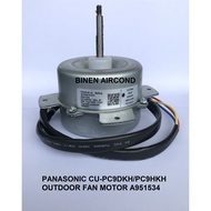 [ORIGINAL/GENUINE] PANASONIC AIRCOND CU-PC9DKH/CU-C9DKH OUTDOOR FAN MOTOR YDK30-6E-18 30W ACXA95-033