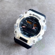 Casio G-SHOK Industrial Style Transparent Reflective Nylon Strap Sports Watch GA-900TS-6A/4A