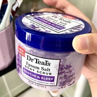 Teal's Diarrhea Salt Body Scrub Lavender Floral Fragrance Exfoliating Soothing Moisturizing Scrub 45