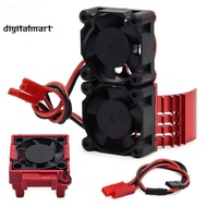 RC Car Accessories Cooling Fan Kit for  VXL-3S RC Car Models-Slash,  Bandit/Stampede 2wd 4wd Upgrade