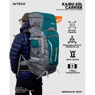 AVTECH - 60 Liter Mountain Backpack Hiking Camping Outdoor Backpack - KAIBU 60 Bag Pack Travel Hikin