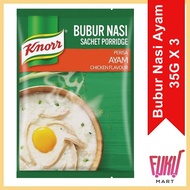 KNORR Bubur Nasi Packet Ayam / Sachet Porridge Chicken 3 x 35g