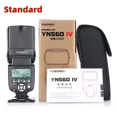 。YONGNUO YN560 IV Wireless Flash Speedlite YN-560 IV 560IV 2.4G / YN560TX-II Trigger Radio Master Mo