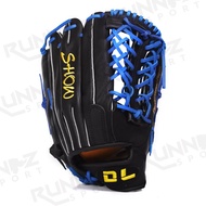DL Black Blue Leather Softball Glove