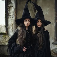 Wizard Hat Halloween Witch Hat Flannel Witch Hat Wizard Headdress Wizard Twist Hat Witch Hat