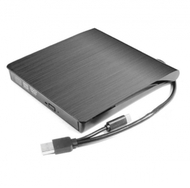 usb+tpec拉絲DVD刻錄機全新進口原包機芯（白色）