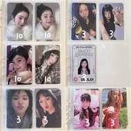 red velvet irene seulgi wendy joy yeri 小卡