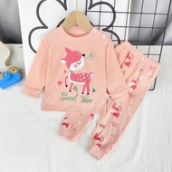 pyjamas kids pyjamas kids boy set baju Budak Bayi Kids Pyjamas Set Children Sleepwear Kid Cloth Nigh