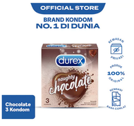 DUREX Naughty Chocolate 3s- Kondom Aroma Coklat Durex