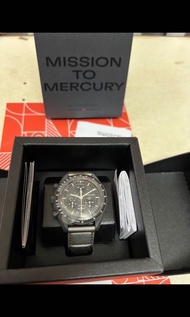 全新行貨有正本單有保養卡- 內容有價。（全球swatch 保養2 年）swatch x  omega x swatch /Mission to Mercury (水星)-$2100