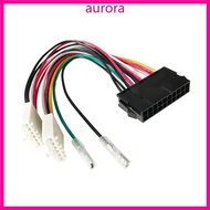 Auro 20Pin ATX to 2x Port 6Pin AT PSU Converter Power Cable Cord For 286 386 486 586 Old Computer
