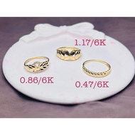 6K GOLD FASHION RING