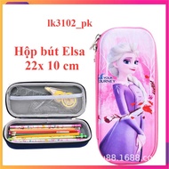 Lk3103 plastic pen box with 2 multi-purpose compartments - lovely, cute design