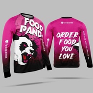 CXTX Outdoor Long Sleeve Heat Dissipation Breathable Men's Bicycle Sports Shirt Food Panda Cycling S