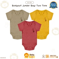 BABY LEON BABY Jumpsuit Single Knit two tone color 0 1 Year BABY Jumpsuit BABY Girl Boy Jumpsuit BC-