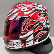 【2025NEW】ARAI R5 Red Crane Full Face Helmet Arai Red Full Face Helmet Arai Riding Hat Full Face Moto