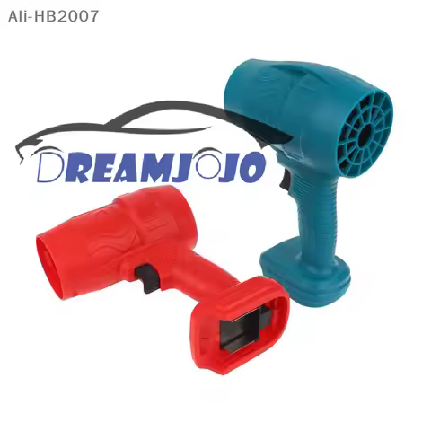 Portable High Power 550G Air Blower Turbo Jet Fan Cordless Tool Compatible with 18V Battery for Leaf