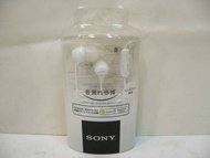 SONY索尼密封內耳接收器MDR-EX15AP白色