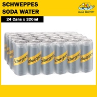 Schweppes Soda Water (24 x 320ml)