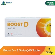 Boost D Vitamin D 1000 IU - 3 Strip @10 Tablet