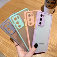 Huawei Y6P Y7A Y7P Y5P Y6 Pro 2019 2020 Nova 3i 2i 7 7se 7i 6se 6 5T P20 P30 Silicone Frame Matte Case Cover Silicon Rubber Cover case Soft TPU Soft Tpu Silicone Back Cover Luxury Phone Cases casing