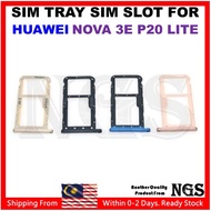 Sim Tray Sim Card Holder Sim Card Adapter For HUAWEI Nova 3E P20 Lite
