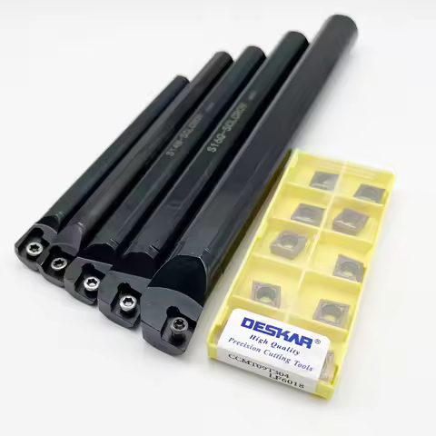 S10K S12M S14N S16Q S20R SCLCR09 Turning Tool Holder CCMT09T304 Carbide Inserts SCLCR CCMT Lathe Cut